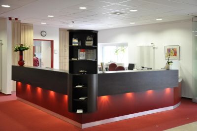 Der Empfangsbereich in unserem Nierenzentrum